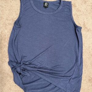 Bobeau Navy Sleeveless Tank Top
